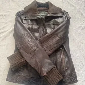 Eddie Bauer | Jackets & Coats | Eddie Bauer 209 Brown Genuine Lamb
